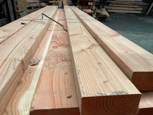 Douglas balk geschaafd - 320x14x6,2 cm (15x) - afbeelding 4 van  12