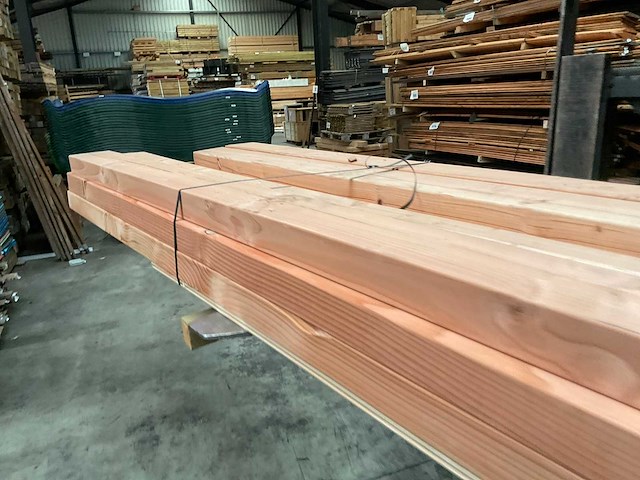 Douglas balk geschaafd - 320x14x6,2 cm (15x) - afbeelding 6 van  12