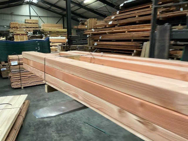 Douglas balk geschaafd - 330x14x6,2 cm (14x) - afbeelding 3 van  9