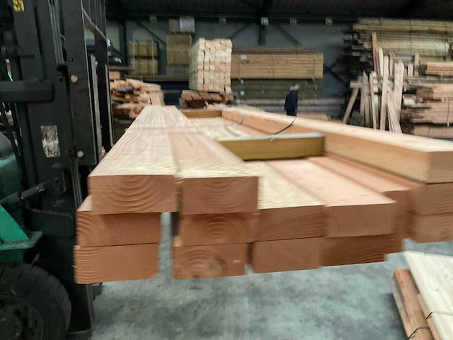 Douglas balk geschaafd - 330x14x6,2 cm (14x) - afbeelding 5 van  9