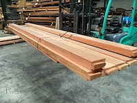 Douglas balk geschaafd - 370x14x6,2 cm (7x) - afbeelding 3 van  10