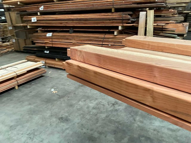 Douglas balk geschaafd - 370x14x6,2 cm (7x) - afbeelding 6 van  10