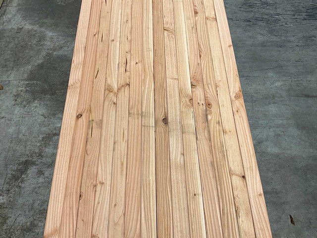 Douglas balk geschaafd - 400x7x4,5 cm (14x) - afbeelding 4 van  7