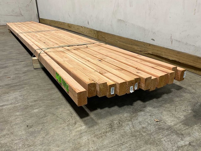 Douglas balk geschaafd - 400x7x4,5 cm (14x) - afbeelding 5 van  7