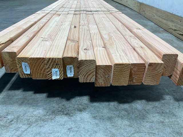 Douglas balk geschaafd - 400x7x4,5 cm (14x) - afbeelding 6 van  7