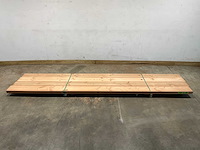 Douglas balk geschaafd 400x21,5x6,8 cm (4x) - afbeelding 2 van  8