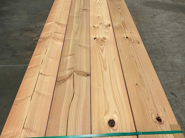 Douglas balk geschaafd 400x21,5x6,8 cm (4x) - afbeelding 4 van  8