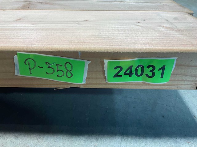 Douglas balk geschaafd 400x21,5x6,8 cm (4x) - afbeelding 7 van  8