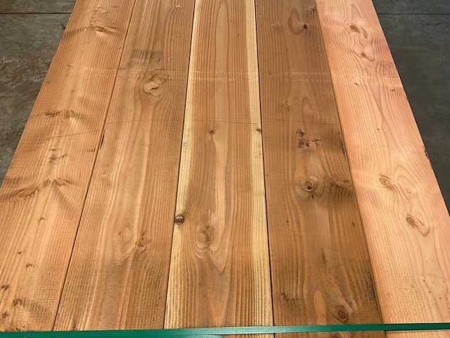 Douglas balk geschaafd 500x21,5x7 cm (10x) - afbeelding 1 van  4