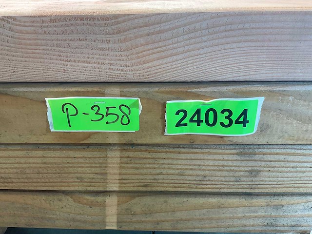 Douglas balk geschaafd 500x21,5x7 cm (10x) - afbeelding 3 van  4