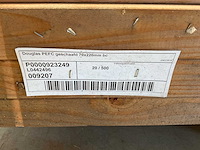 Douglas balk geschaafd 500x21,5x7 cm (10x) - afbeelding 4 van  4