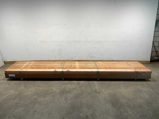 Douglas balk geschaafd 500x21,5x7 cm (10x) - afbeelding 2 van  8