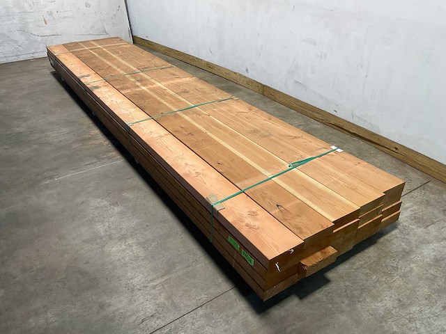 Douglas balk geschaafd 500x21,5x7 cm (10x) - afbeelding 1 van  8
