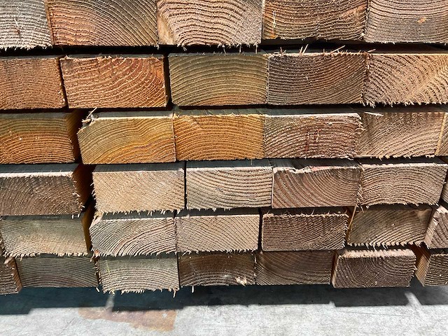 Douglas balk ruw - 400x15x7,5 cm (20x) - afbeelding 6 van  8