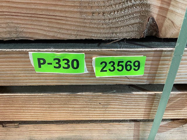 Douglas balk ruw - 400x15x7,5 cm (20x) - afbeelding 7 van  8