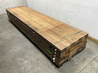 Douglas balk ruw - 400x15x7,5 cm (21x) - afbeelding 1 van  8