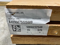 Douglas balk ruw - 500x22,5x7,5 cm (15x) - afbeelding 8 van  8