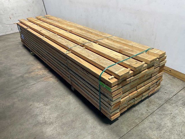 Douglas balk ruw 400x15x5 cm (67x) - afbeelding 1 van  6