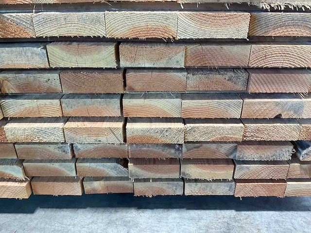 Douglas balk ruw 400x15x5 cm (67x) - afbeelding 6 van  6