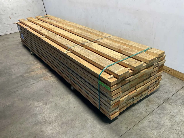 Douglas balk ruw 400x15x5 cm (67x) - afbeelding 1 van  8