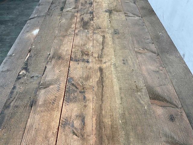 Douglas balk vers gezaagd ruw - 300x15x15 cm (16x) - afbeelding 3 van  9