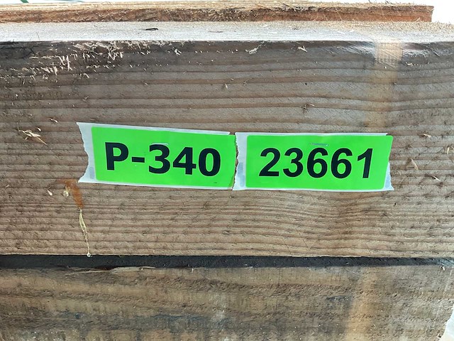 Douglas balk vers gezaagd ruw - 300x15x15 cm (16x) - afbeelding 7 van  9