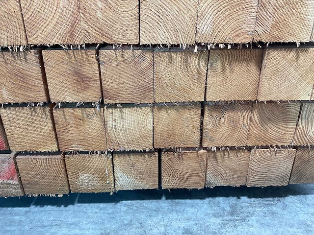 Douglas balk vers gezaagd ruw - 300x15x15 cm (16x) - afbeelding 8 van  9