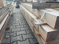Douglas balken fijnbezaagd 3000x100x100mm (33x) - afbeelding 2 van  3