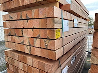 Douglas balken fijnbezaagd 3000x100x100mm (50x) - afbeelding 4 van  4