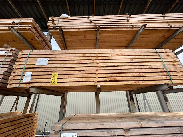 Douglas balken fijnbezaagd 3000x150x50mm (42x) - afbeelding 4 van  4