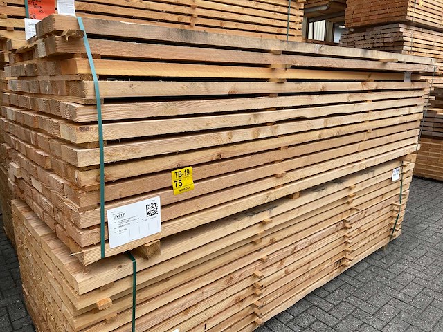 Douglas balken fijnbezaagd 3000x150x50mm (84x) - afbeelding 4 van  4