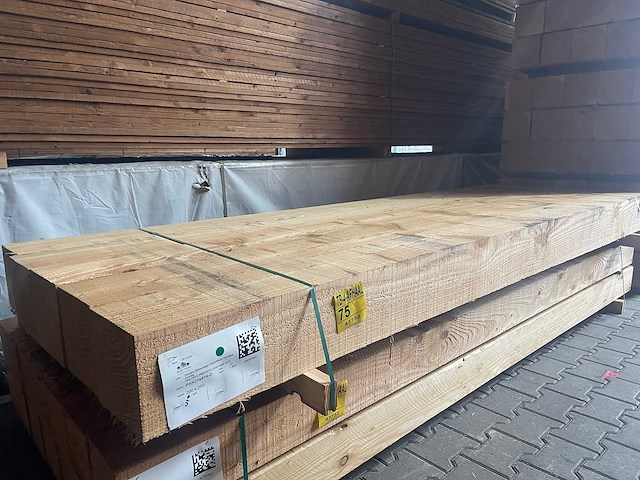Douglas balken fijnbezaagd 3000x200x200mm (5x) - afbeelding 3 van  3