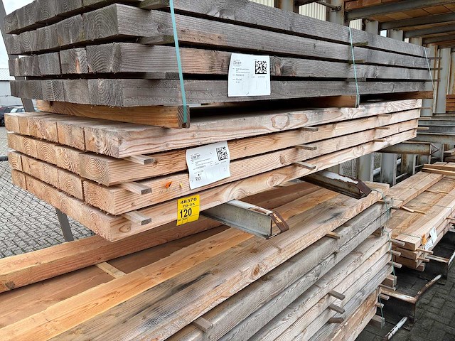 Douglas balken fijnbezaagd 3000x200x75mm (20x) - afbeelding 4 van  4