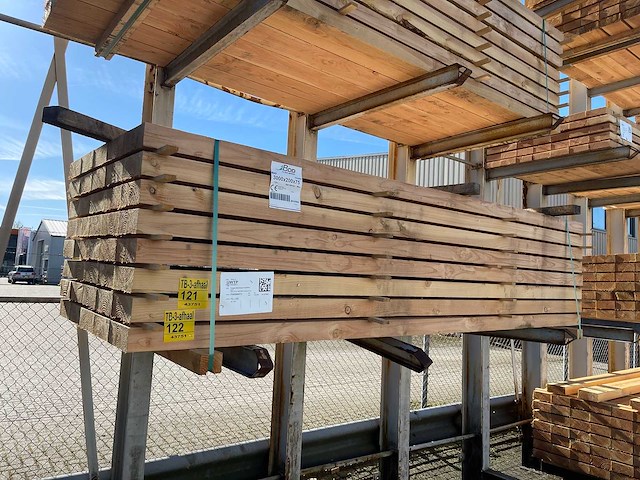 Douglas balken fijnbezaagd 3000x200x75mm (20x) - afbeelding 4 van  4