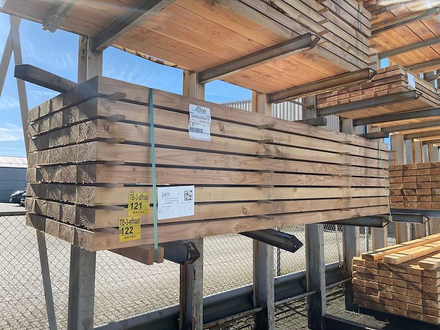 Douglas balken fijnbezaagd 3000x200x75mm (20x) - afbeelding 4 van  4