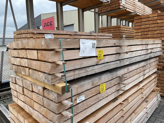 Douglas balken fijnbezaagd 3000x200x75mm (20x) - afbeelding 4 van  4