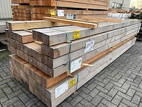 Douglas balken fijnbezaagd 4000x100x100mm (30x) - afbeelding 4 van  4