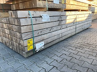 Douglas balken fijnbezaagd 4000x100x100mm (36x) - afbeelding 4 van  4
