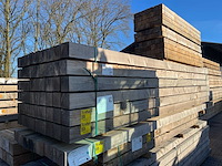 Douglas balken fijnbezaagd 4000x120x120mm (27x) - afbeelding 4 van  4