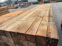 Douglas balken fijnbezaagd 4000x120x120mm (27x) - afbeelding 1 van  2