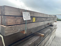 Douglas balken fijnbezaagd 4000x120x120mm (27x) - afbeelding 2 van  2