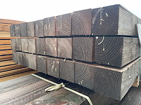 Douglas balken fijnbezaagd 4000x120x120mm (27x) - afbeelding 3 van  3