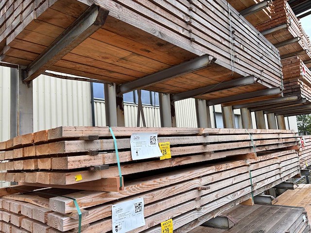Douglas balken fijnbezaagd 4000x150x50mm (28x) - afbeelding 4 van  4