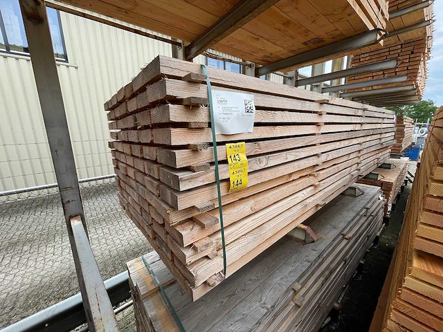 Douglas balken fijnbezaagd 4000x150x50mm (42x) - afbeelding 4 van  4