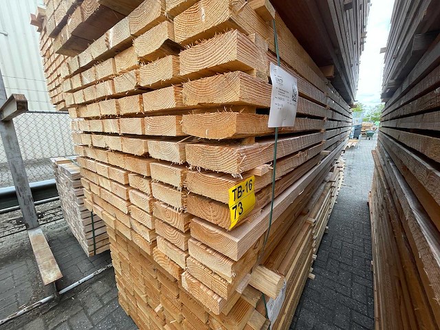 Douglas balken fijnbezaagd 4000x150x50mm (84x) - afbeelding 4 van  4