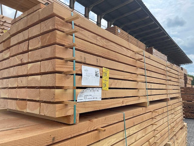 Douglas balken fijnbezaagd 4000x175x75mm (24x) - afbeelding 4 van  4