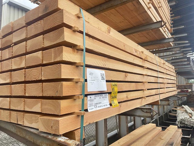 Douglas balken fijnbezaagd 4000x175x75mm (24x) - afbeelding 4 van  4
