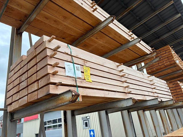 Douglas balken fijnbezaagd 4000x200x75mm (19x) - afbeelding 4 van  4