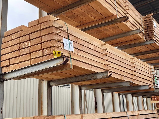 Douglas balken fijnbezaagd 4000x200x75mm (34x) - afbeelding 4 van  4