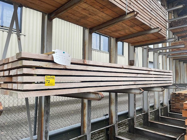 Douglas balken fijnbezaagd 4000x50x150mm (77x) - afbeelding 4 van  4